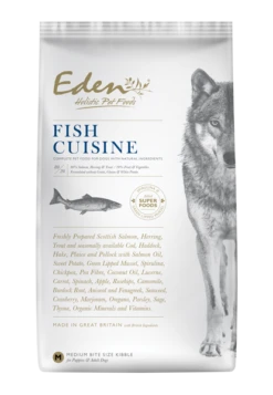 Eden Dog - 80/20 Fish Cuisine Small Kibble 2kg
