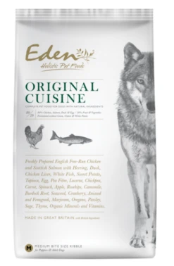 Eden Dog - 80/20 Original Cuisine Medium Kibble 2kg