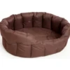 P & L Oval Waterproof Softee Bed Brown 6 1 P & L Oval Waterproof Softee Bed Brown 6 -PawPal Shop 0005090 p l oval waterproof softee bed brown 6 600