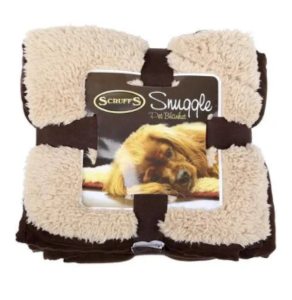 Scruffs Snuggle Pet Blanket Brown 3 Scruffs Snuggle Pet Blanket Brown
