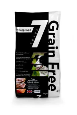 Seven Puppy - Chicken With Turkey & Salmon Grain Free 12kg
