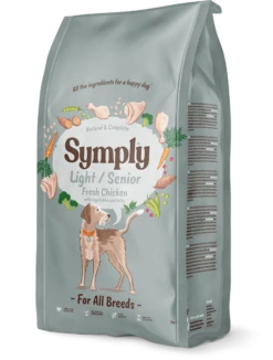 Symply Dog - Adult Light / Senior Chicken 12kg