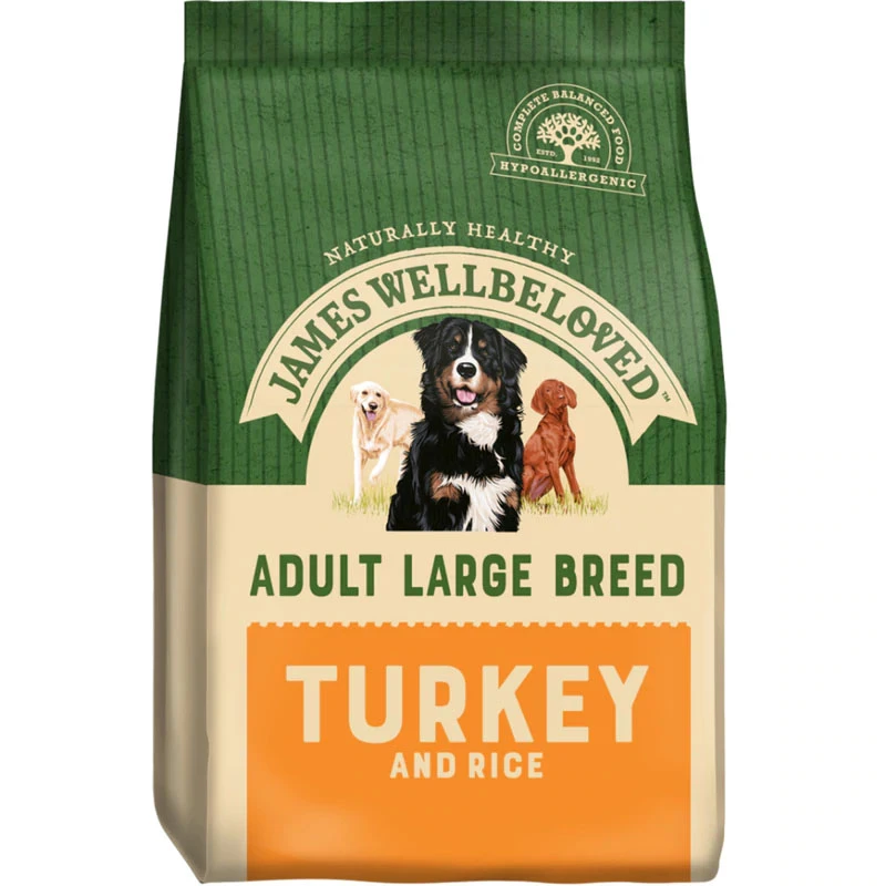 James Wellbeloved Dog - Adult Large Breed Turkey & Rice 15kg 3 James Wellbeloved Dog - Adult Large Breed Turkey & Rice 15kg