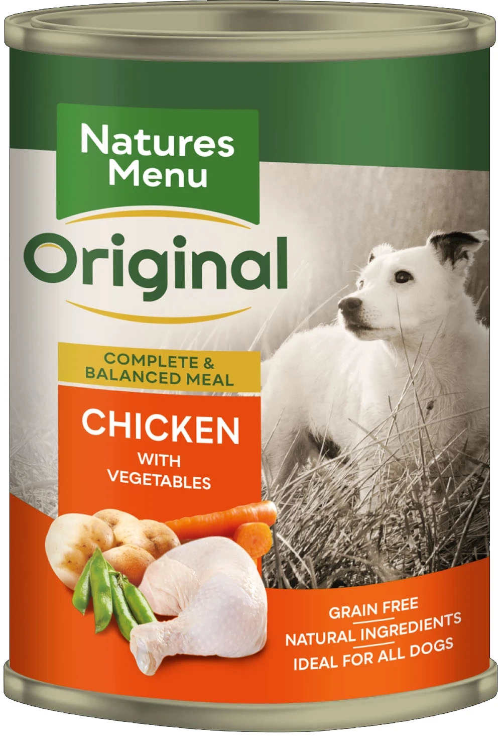 Natures Menu Dog - Original Cans Chicken 12x400g 3 Natures Menu Dog - Original Cans Chicken 12x400g