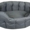 P & L Oval Waterproof Softee Bed Grey 4 -PawPal Shop 0021712 p l oval waterproof softee bed grey 4 600