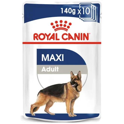 Royal Canin Dog - Pouch Box Maxi Adult 10x140g 3 Royal Canin Dog - Pouch Box Maxi Adult 10x140g