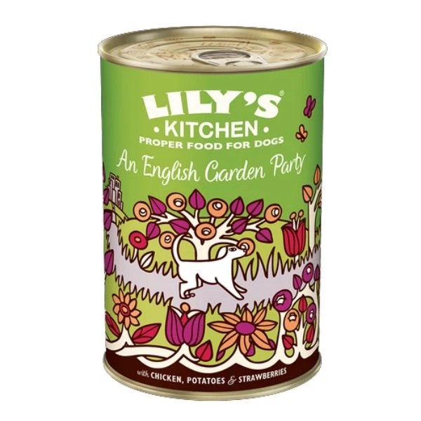 Lily's Kitchen Dog Tin Garden Party 6x400g 3 Lily's Kitchen Dog Tin Garden Party 6x400g