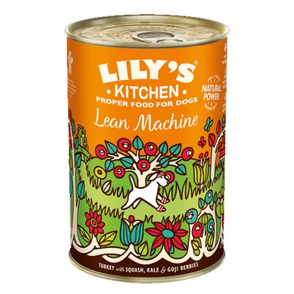 Lily's Kitchen Dog Tin Lean Machine 6x400g 3 Lily's Kitchen Dog Tin Lean Machine 6x400g