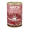 Lily's Kitchen Dog Tin Venison & Wild Boar Terrine 6x400g -PawPal Shop 0023625 lilys kitchen dog tin venison wild boar terrine 6x400g 600