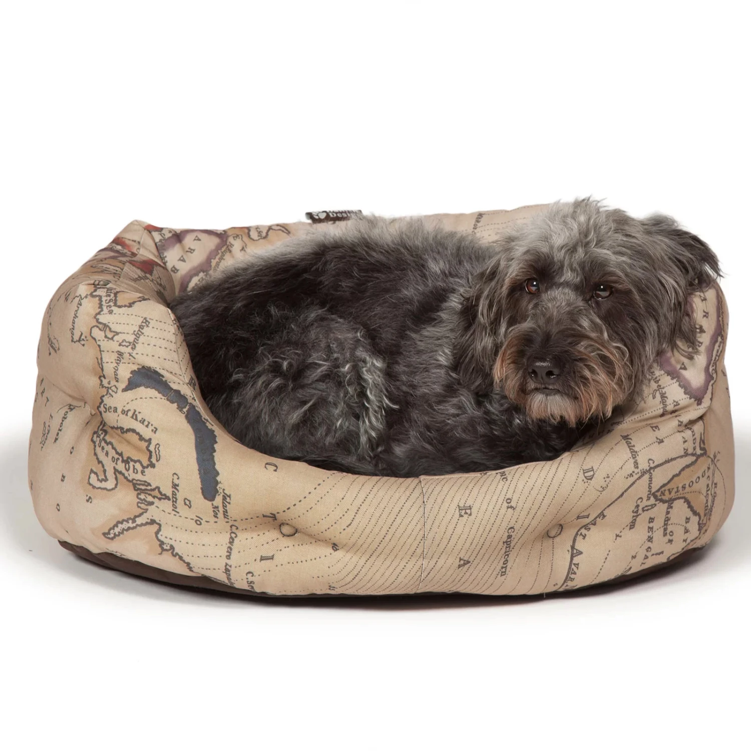 Danish Design Slumber Bed Deluxe Vintage Maps 30" 4 Danish Design Slumber Bed Deluxe Vintage Maps 30" - Image 2