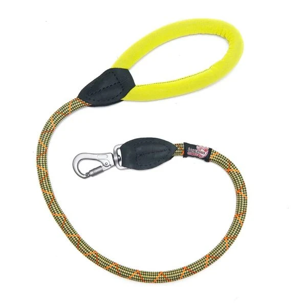 Long Paws Comfort Rope Lead Mk1 75cm Green 3 Long Paws Comfort Rope Lead Mk1 75cm Green